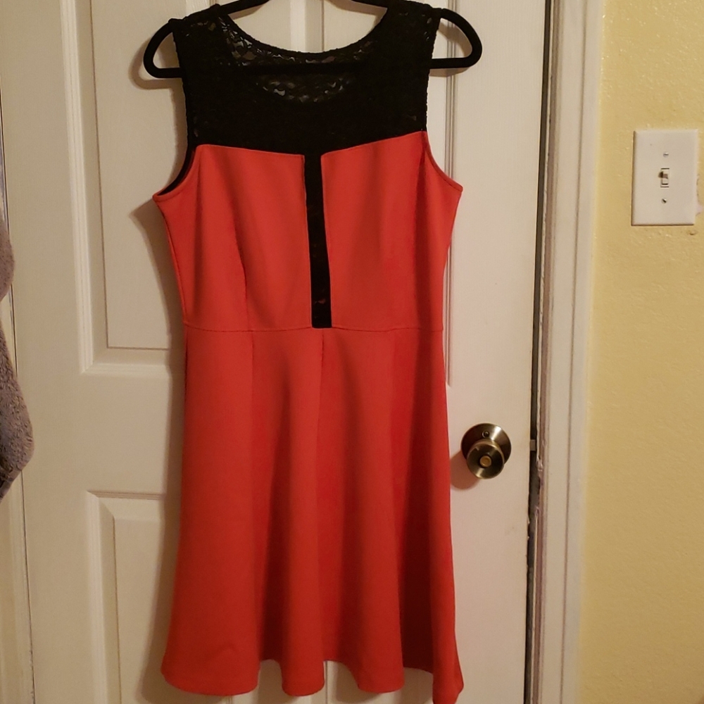 Enfocus Studio Red dress